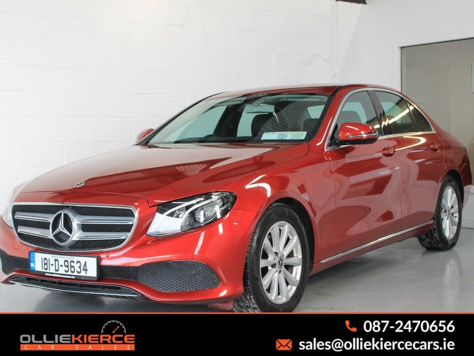 2018 Mercedes-Benz E Class