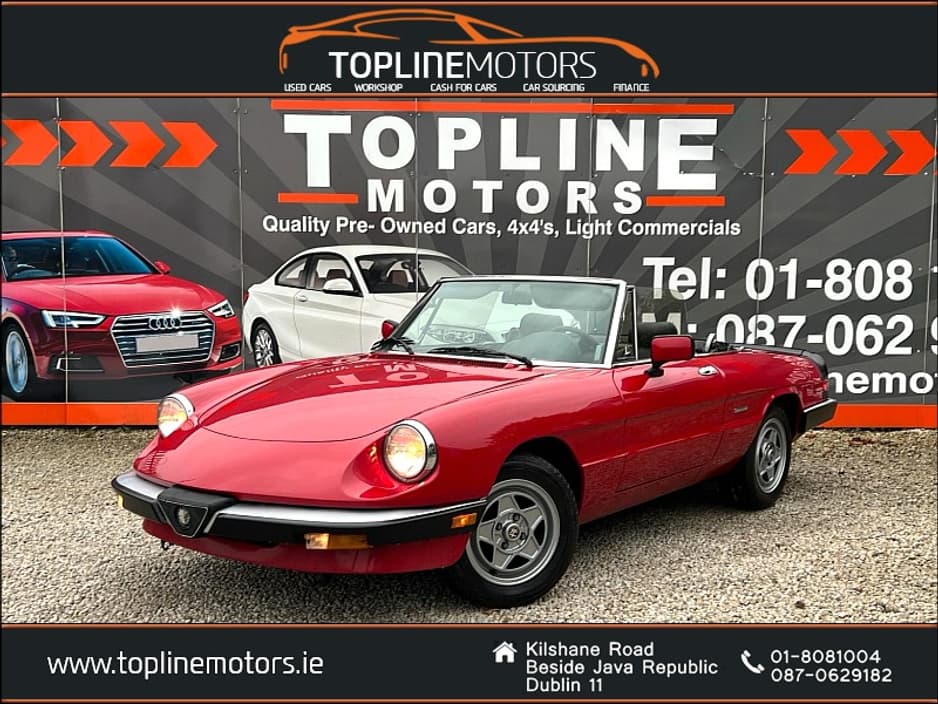 1987 Alfa Romeo Spider